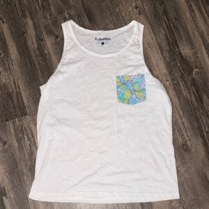 CHUBBIES Mens pineapple tank  large